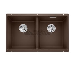 BLANCO Мойка под столешницу для кухни SUBLINE 350/350-U без крыла кофе (523583)